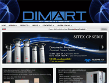 Tablet Screenshot of dimartsrl.com